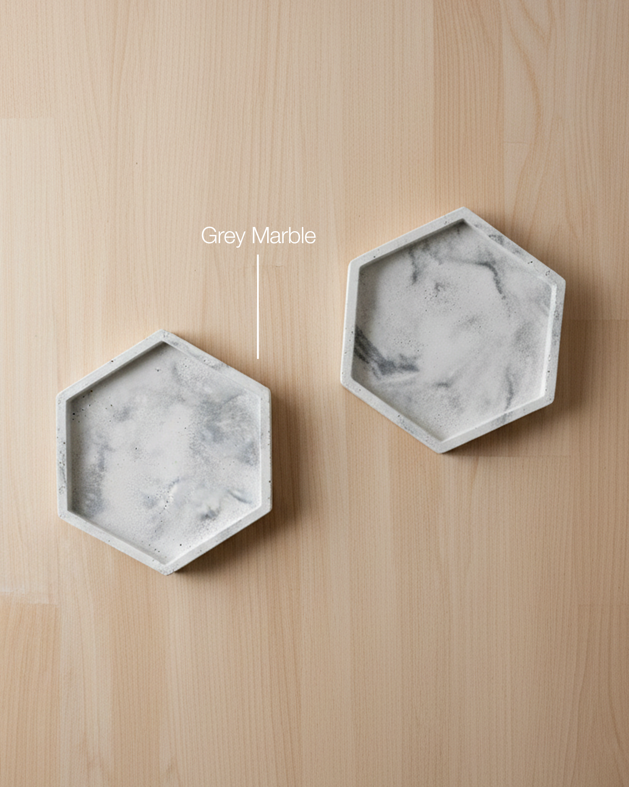 Hexagon Coaster Set