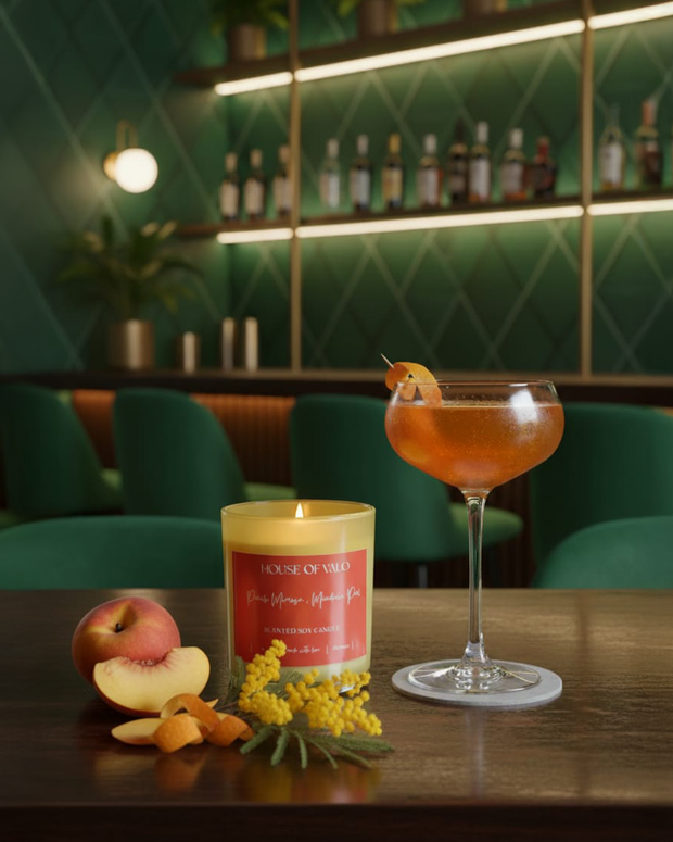 Peach Mimosa+Mandarin Peel