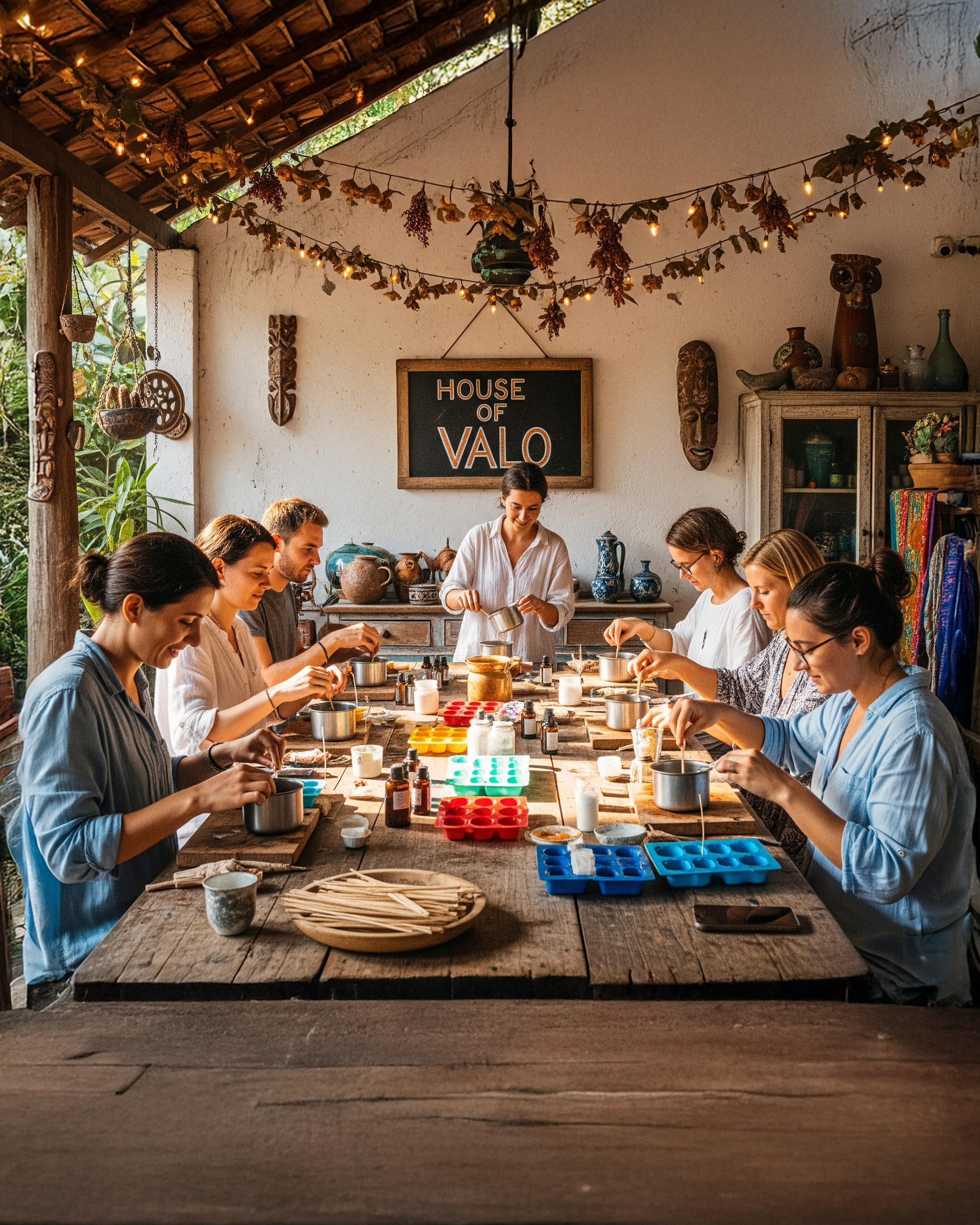 Workshop: The Candle Making & Tea Party Experience